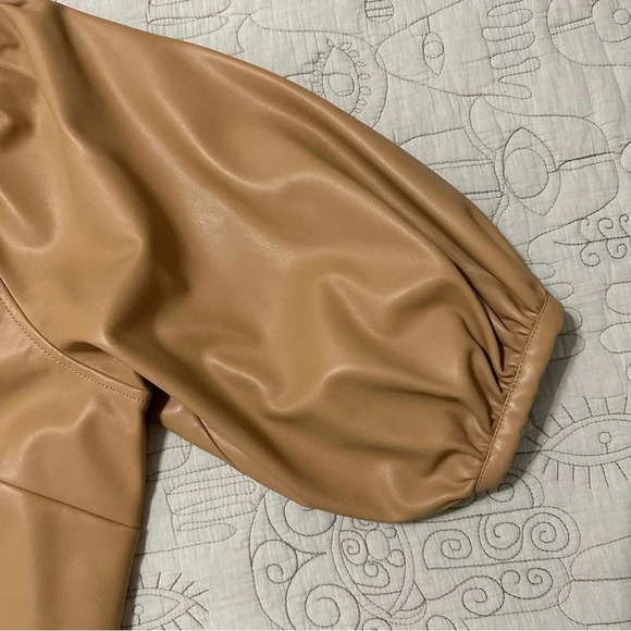 Staud Vegan Leather Large Top Camel - Picture 7 of 11
